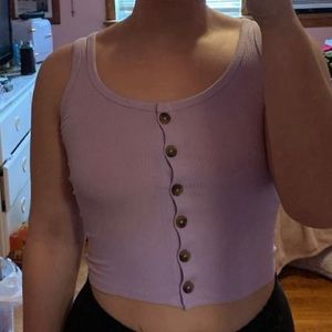 lavendar tank top from Garage - size L